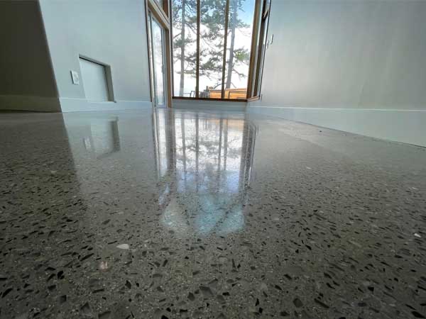 Sax Point Terrazzo floor project image.