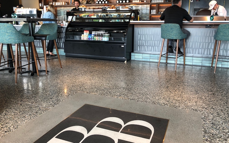 Terrazzo is one of the most durable flooring options next to ceramic tile. Just look down at any international airports, and you will see why it is utilized in the most high traffic environments.