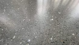 terrazzo with abalone