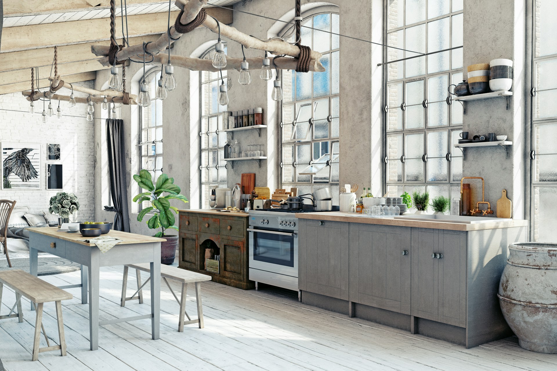 modern kitchen