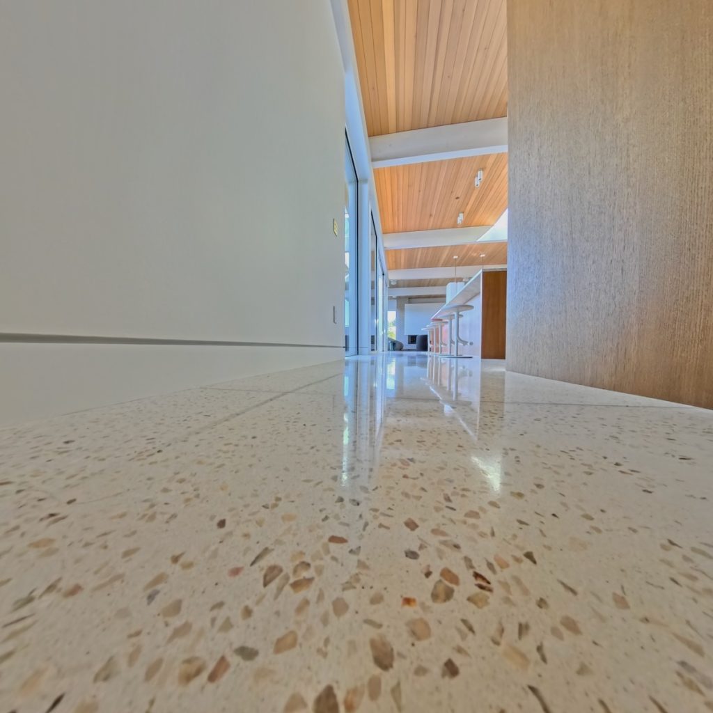 #2 terrazzo with zinc