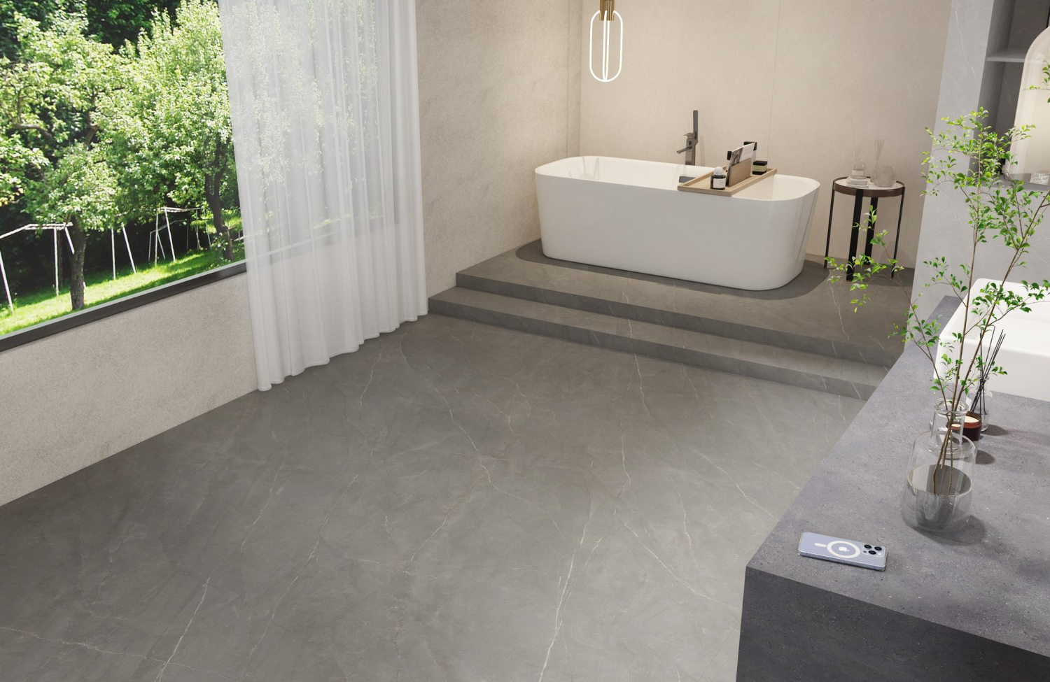 Concrete Bathroom Floors