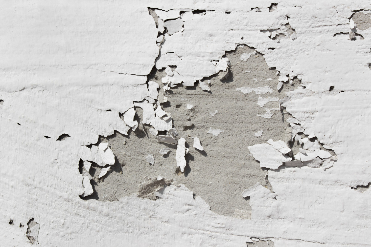 Peeling Concrete Floors