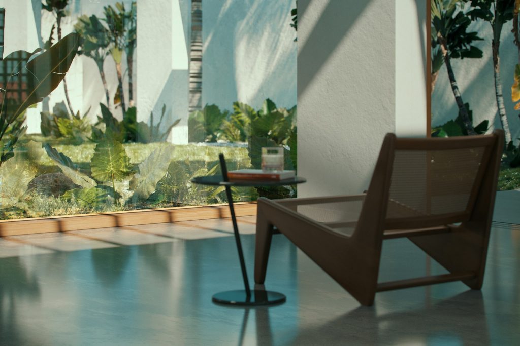 Repairing Holiday Furniture Damage to Polished Concrete House Flooring