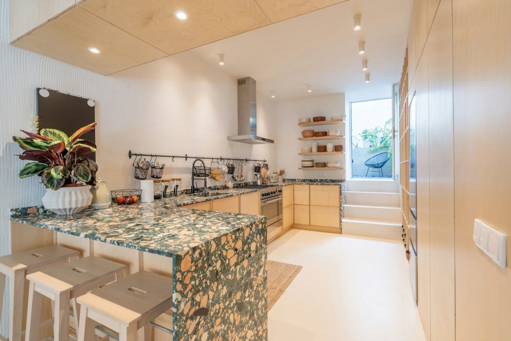 Designing Terrazzo Kitchen Countertops for Outdoor-Indoor Living